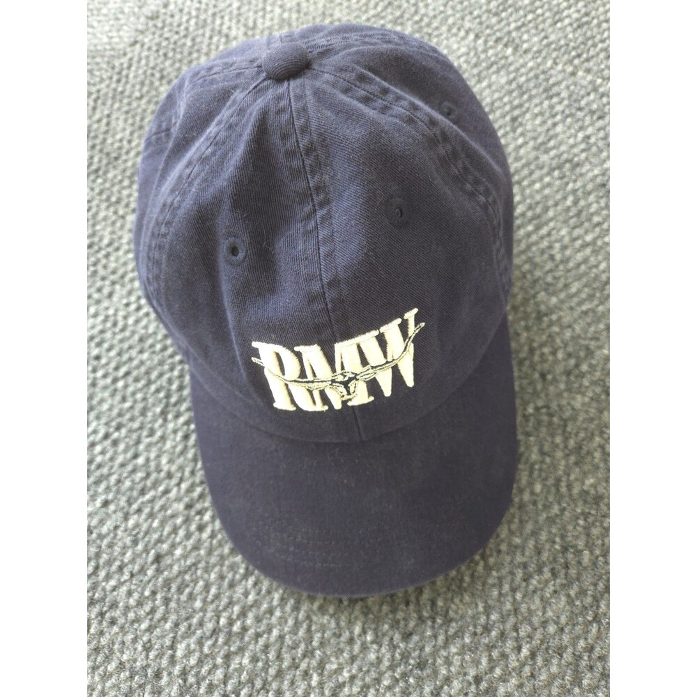RMW Ball Cap Longhorns Blue Embroidered Strap-back